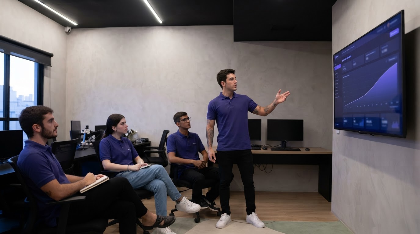Apresentação para o time